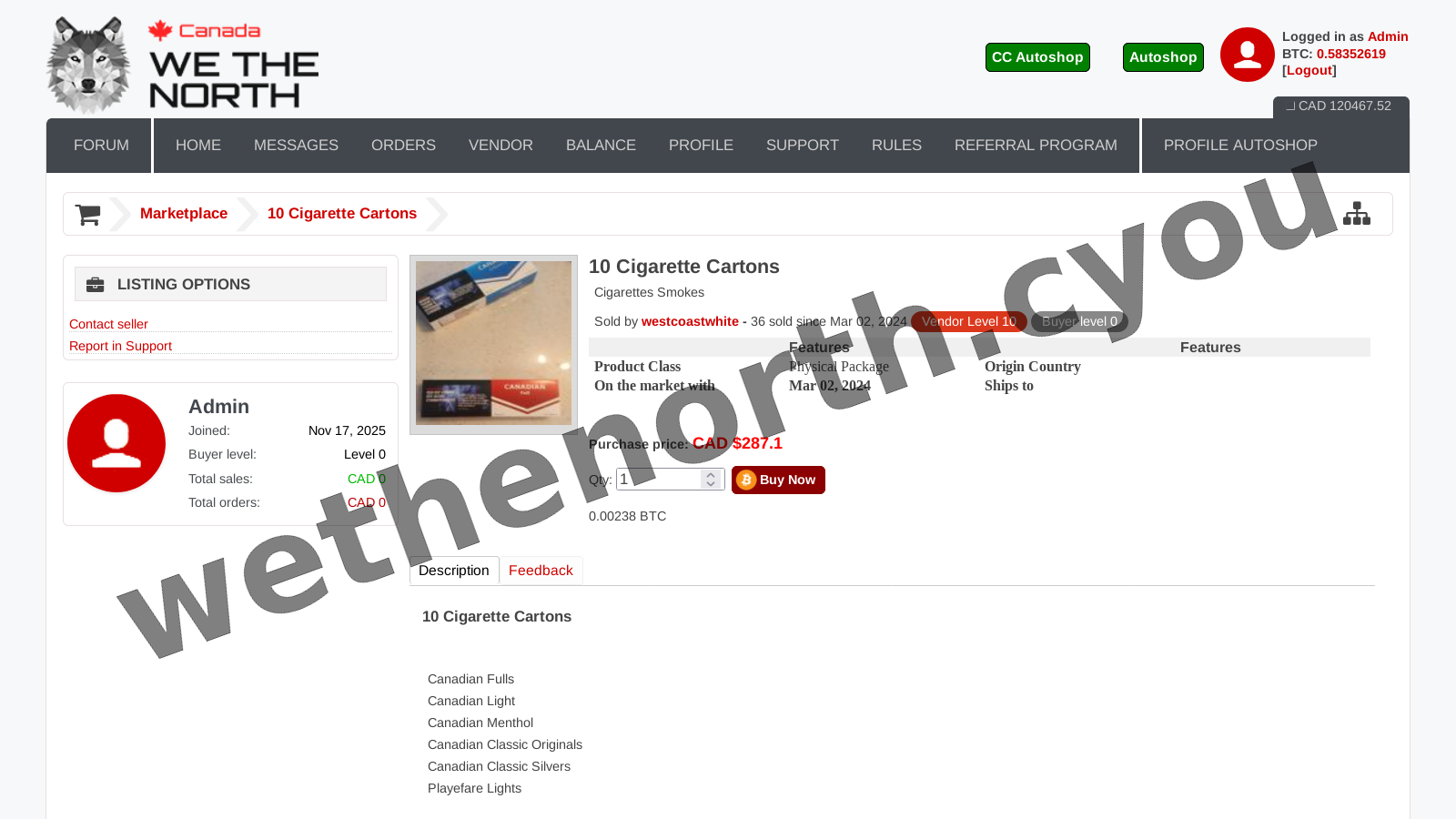 Main Market Dashboard